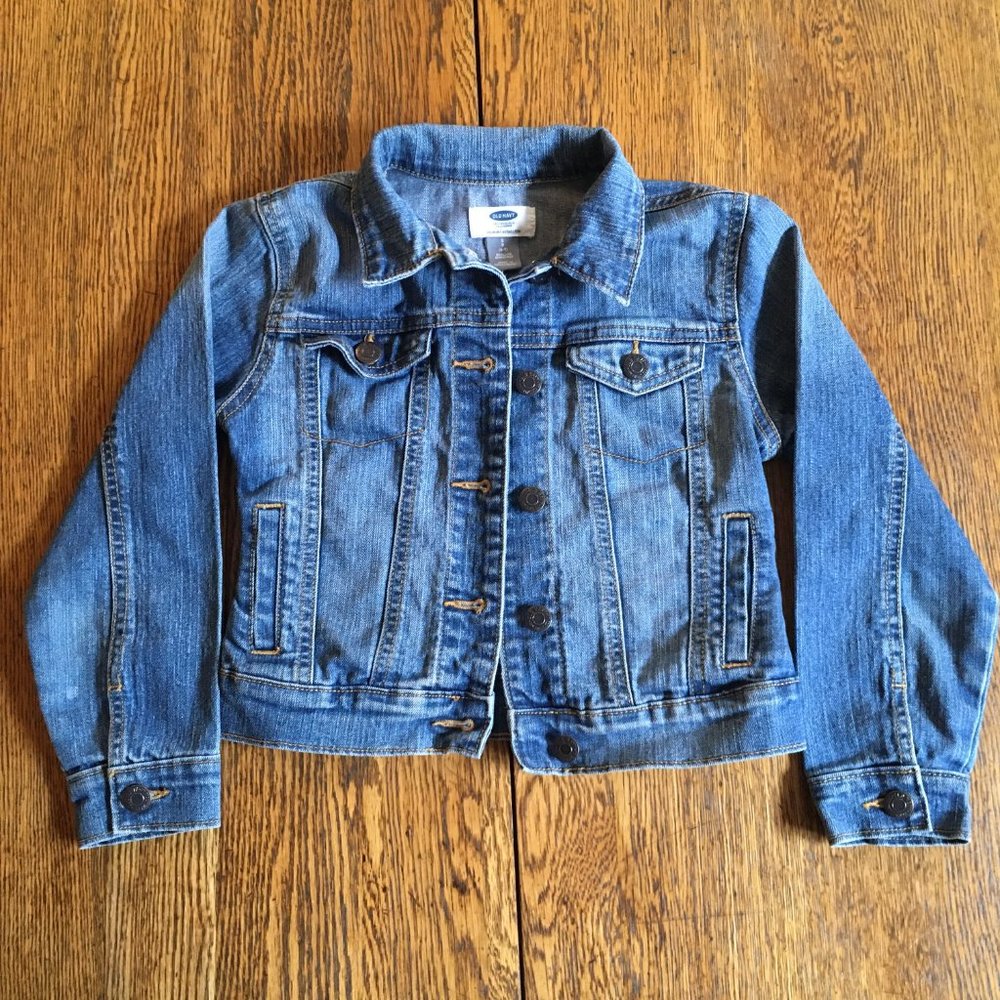 Denim Jean Jacket Old Navy Size 6